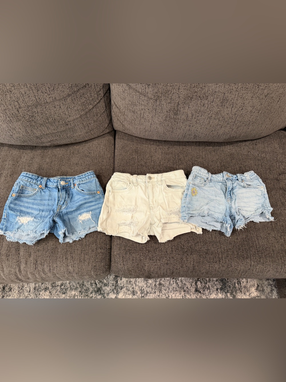 Girls size 8 Jean shorts